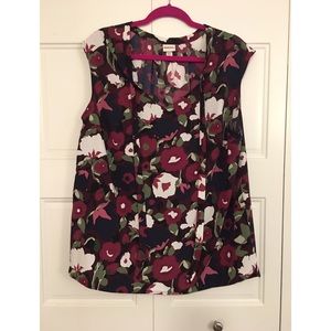 Floral Sleeveless Top